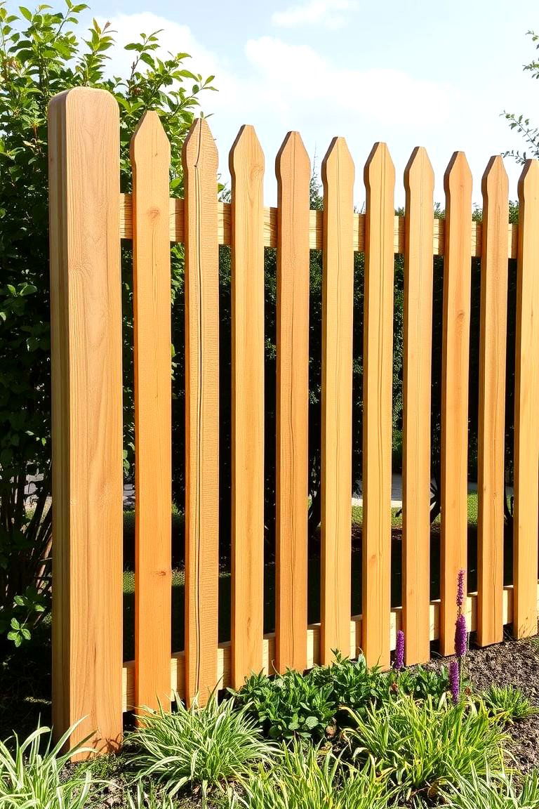 Dog Ear Fence - 24 Wood Fence Ideas
