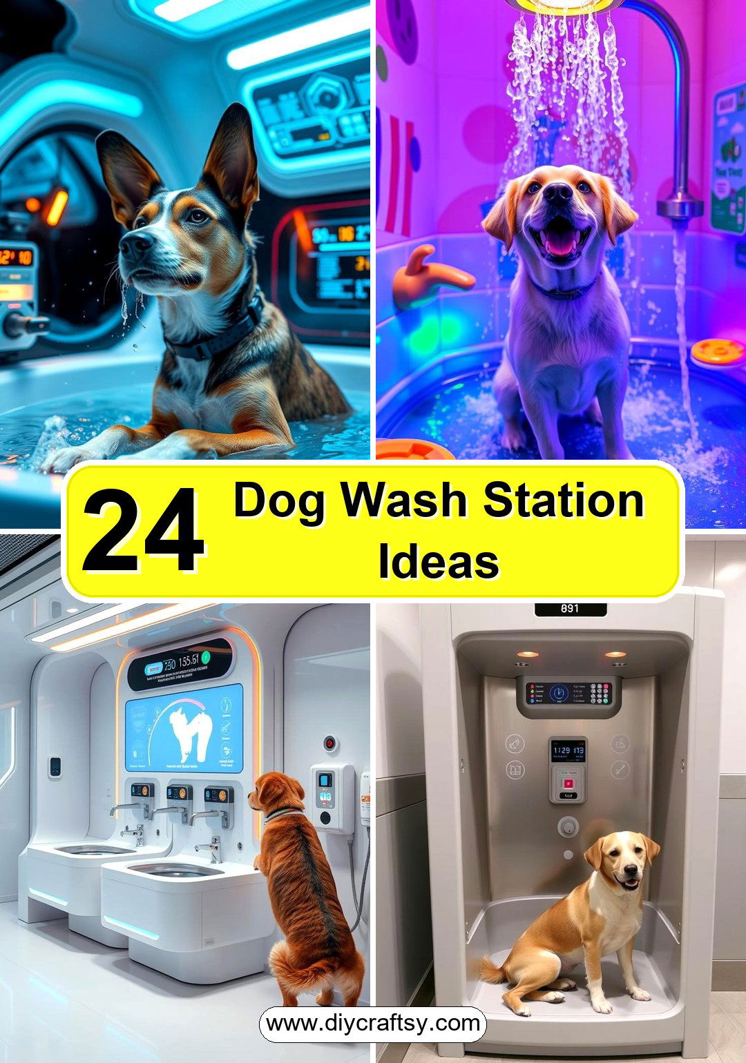 Dog Wash Station Ideas