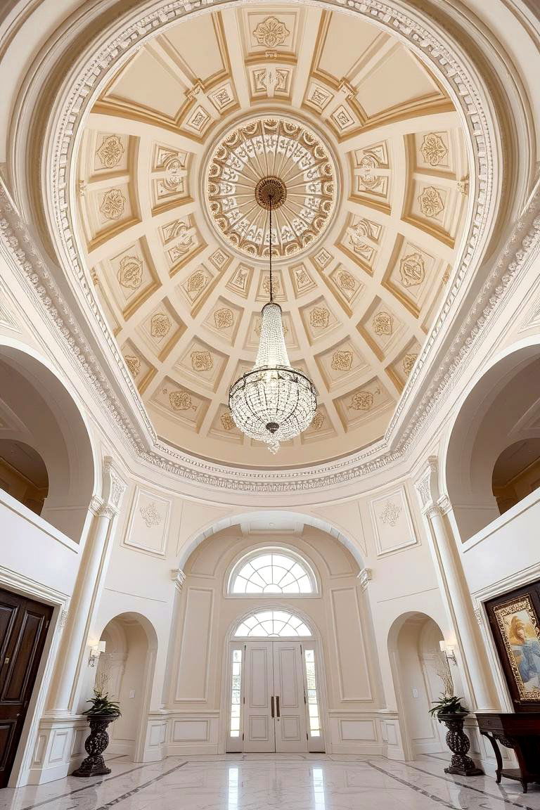 Domed Ceiling - 24 Pop Ceiling Design Ideas