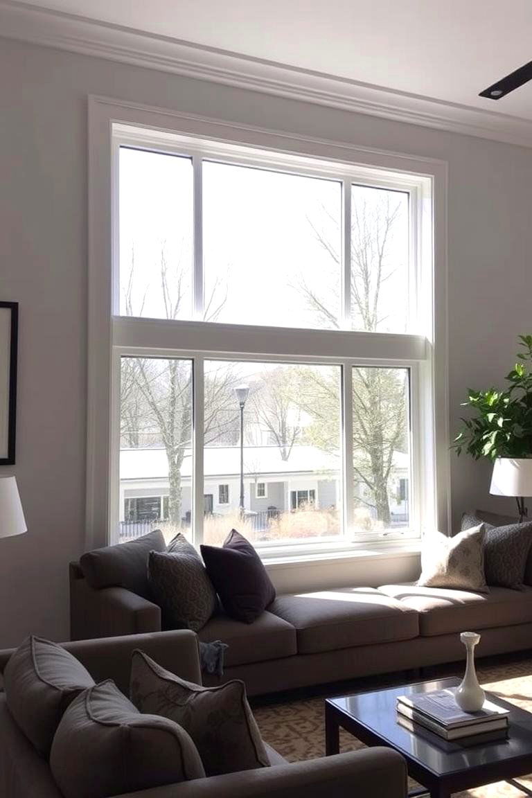 Double Rail Trim for a Stylish Contemporary Feel - 24 Modern Window Trim Ideas
