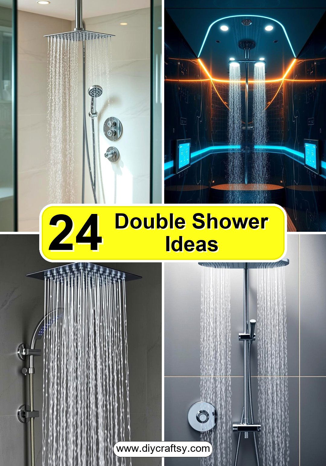 Double Shower Ideas