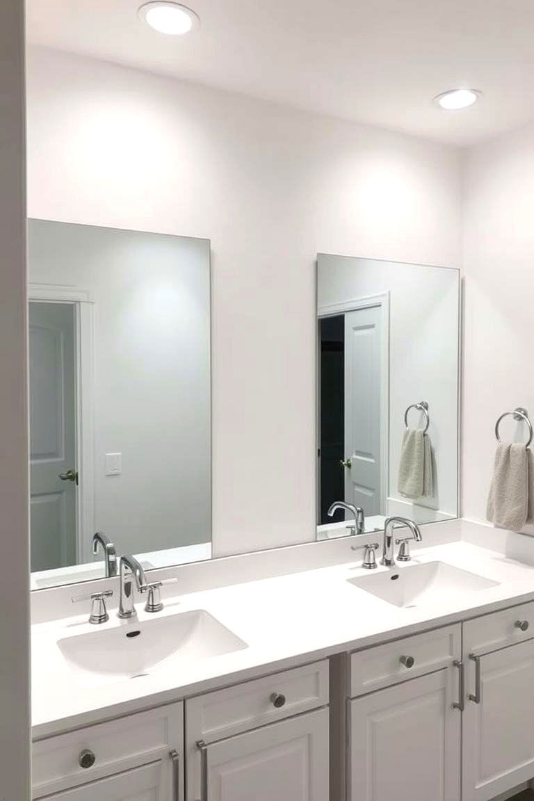 Double Vanity Delight - 24 Jack and Jill Bathroom Ideas