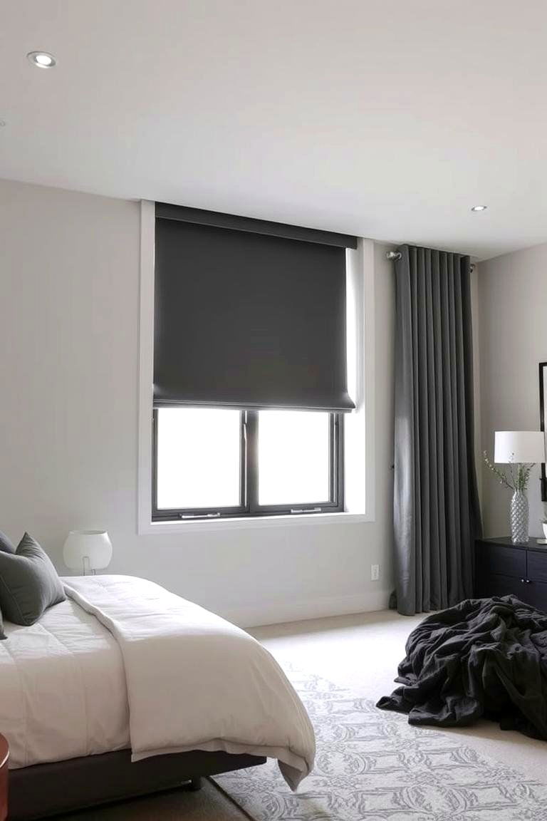 Dramatic Charcoal Gray Curtains - 24 What Color Curtains Go With Gray Walls