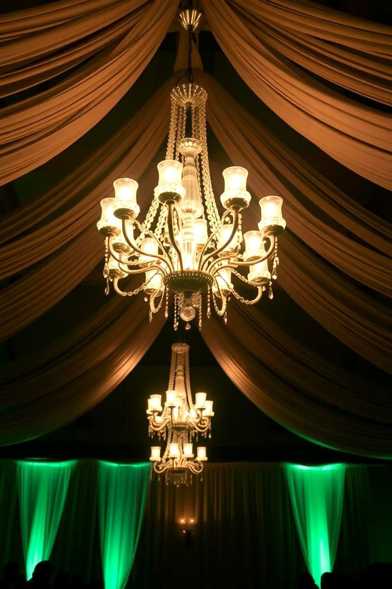 Dramatic Lighting Effects - 24 Glamorous Wedding Ideas