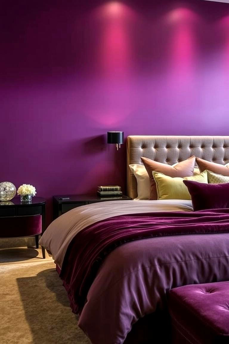 Dramatic Plum Rich Regal and Luxurious - 24 Accent Wall Colors