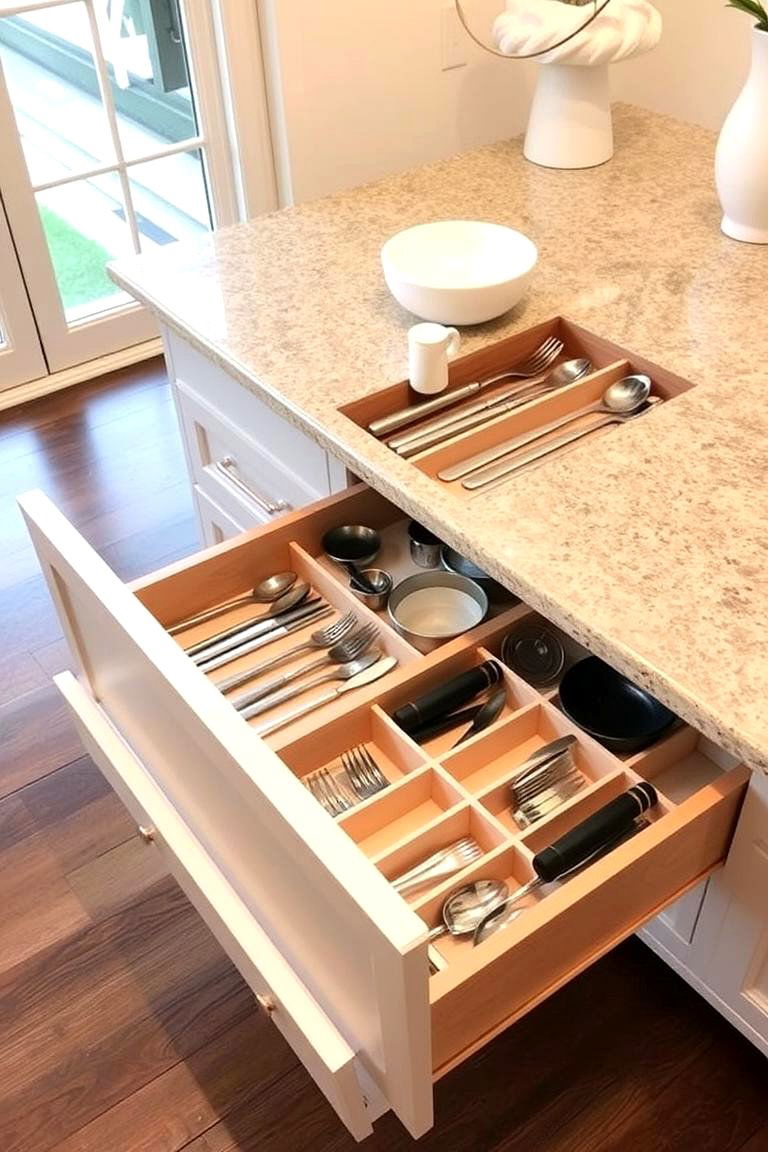 Drawer Dividers for Organized Essentials - 24 Dining Room Storage Ideas