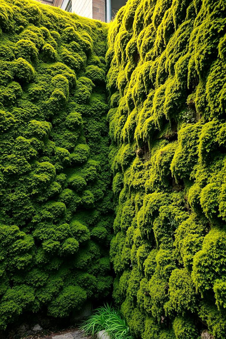 Dreamy Moss Covered Walls - 24 Cottagecore House Exterior Ideas