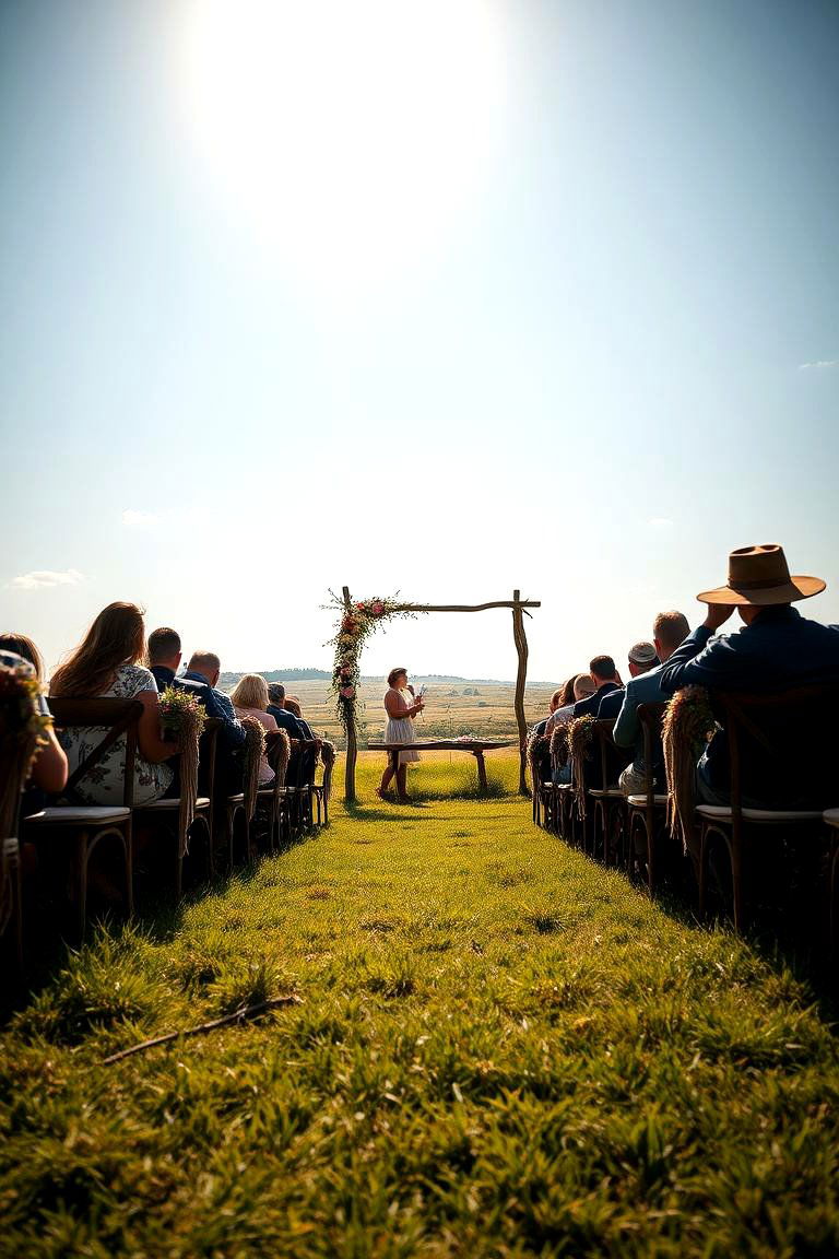 Dreamy Outdoor Ceremony - 24 boho wedding ideas