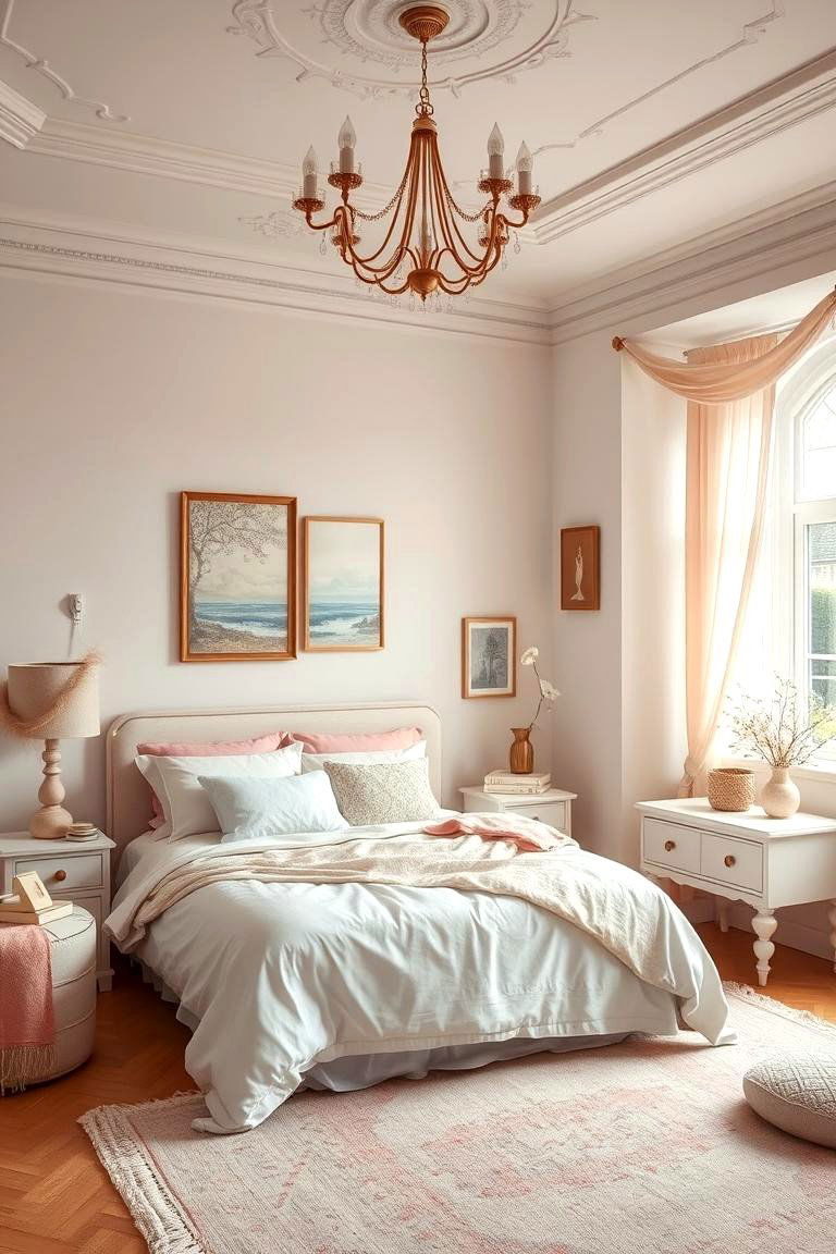 Dreamy Pastel Enchantment - 24 Pastel Bedroom Ideas