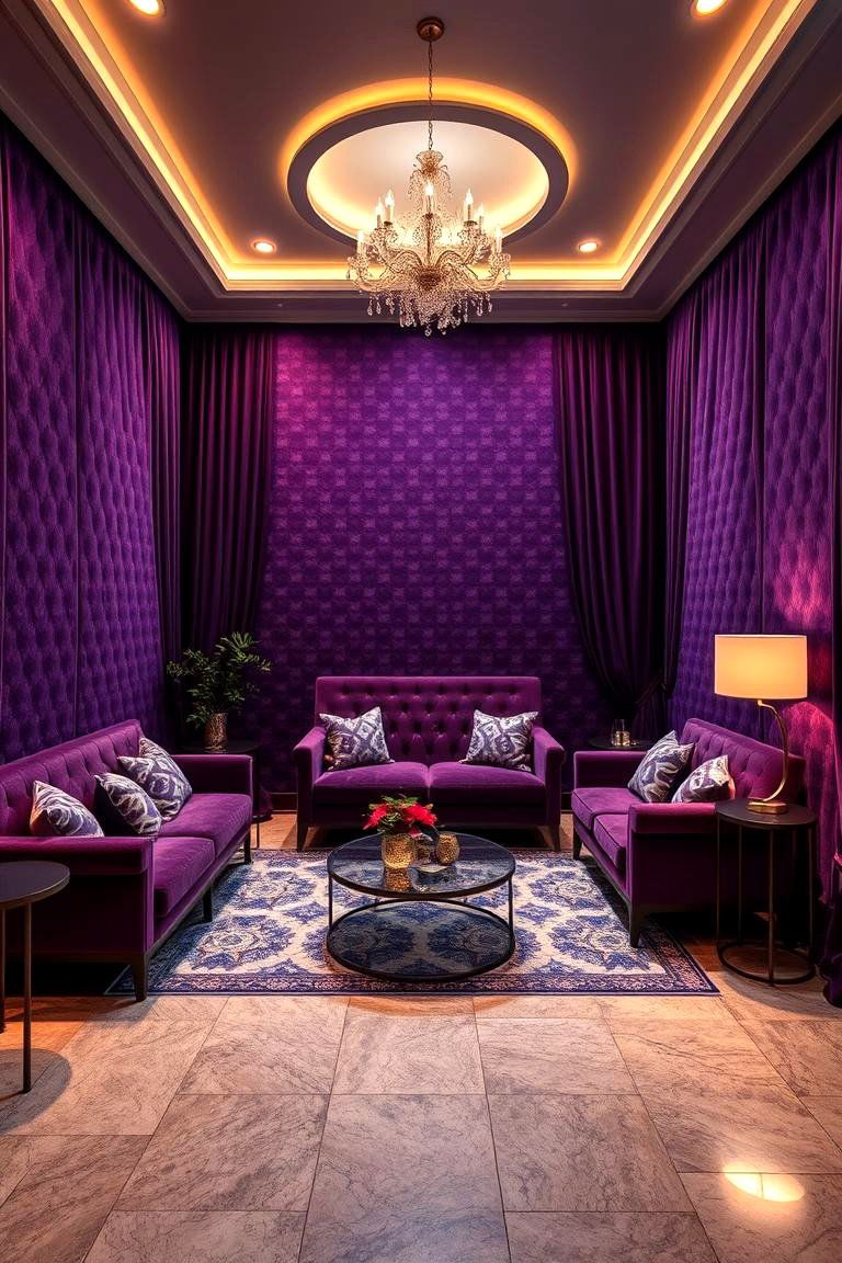 Dreamy Velvet Escape - 24 Dark Purple Bedroom Ideas
