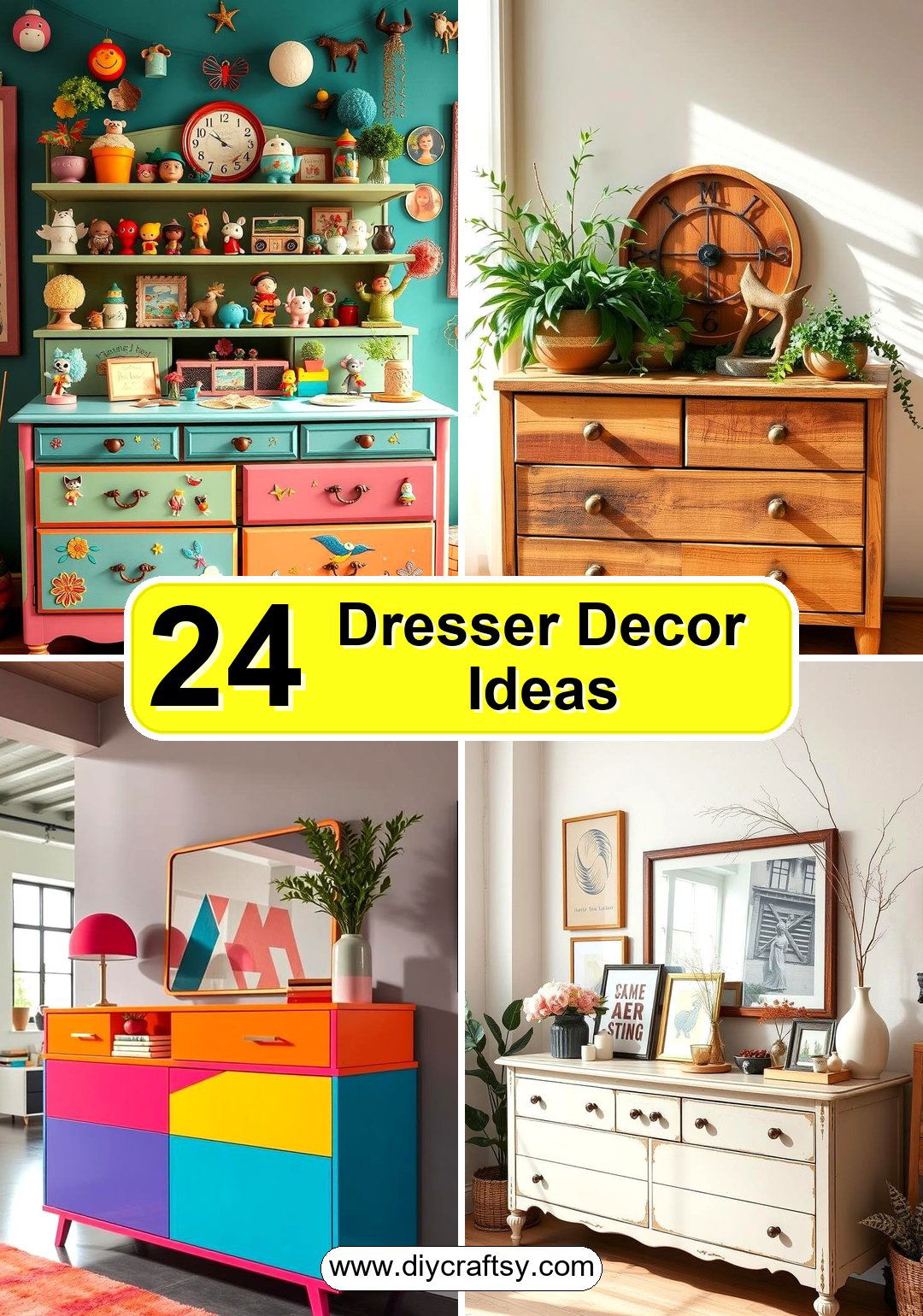 Dresser Decor Ideas