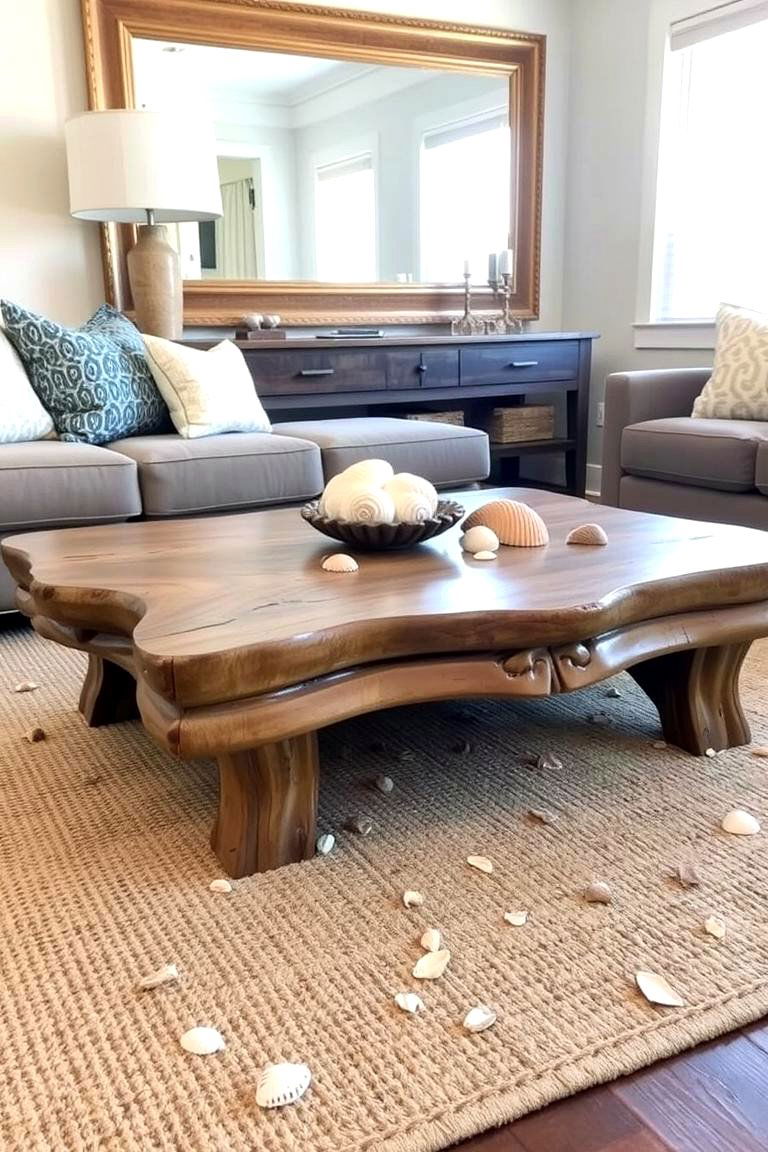 Driftwood Accents - 24 Beach House Decor Ideas