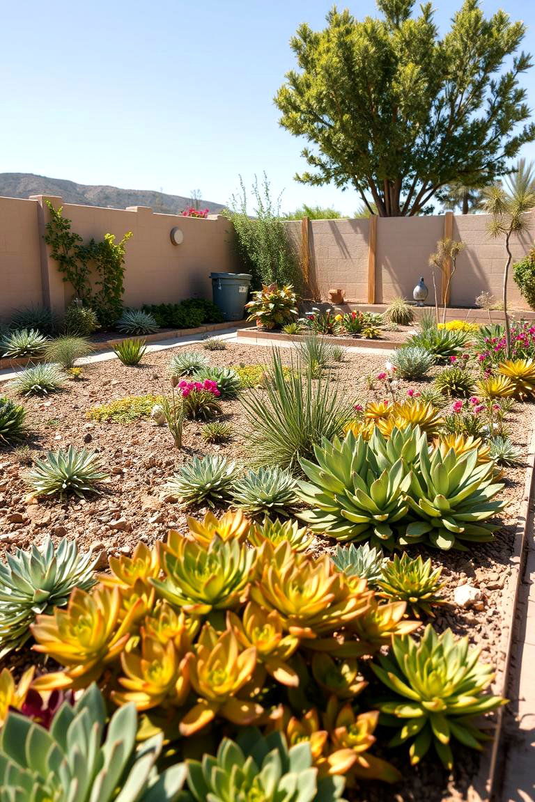 Drought Tolerant Garden Terrace - 24 Terraced Garden Ideas
