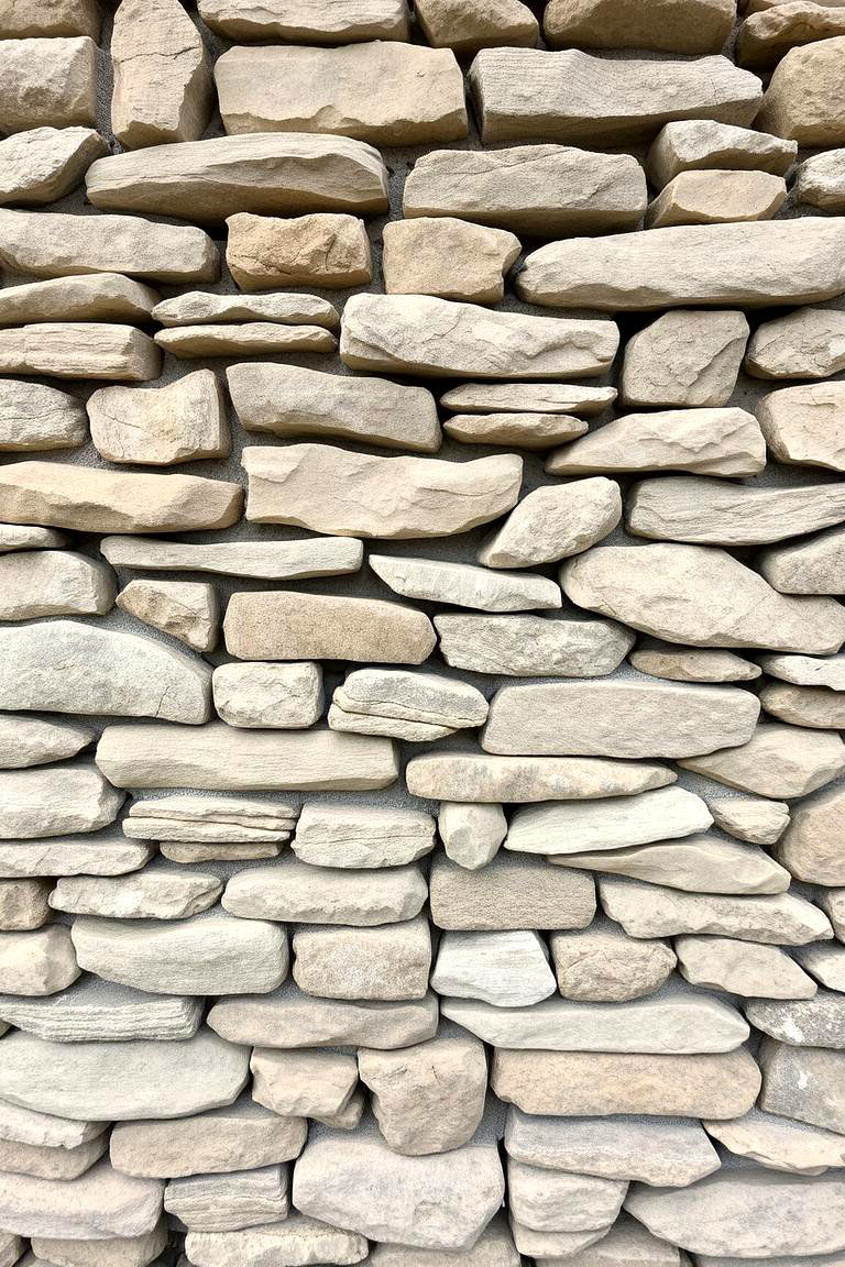 Dry Stack Stone Wall - 24 Stone Wall Ideas