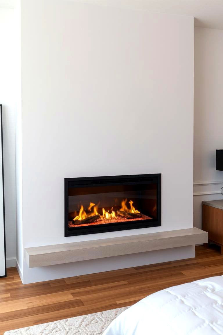 Dual Fuel Fireplace Innovation - 24 Bedroom Fireplace Ideas