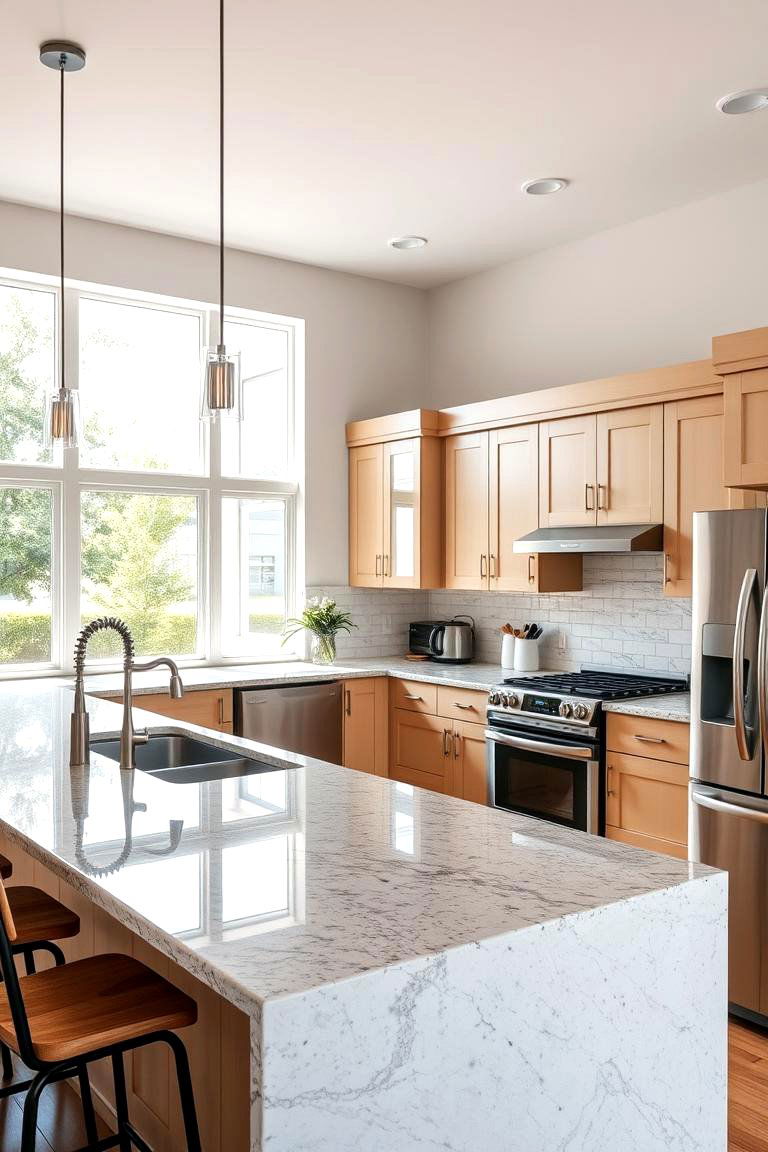Dual Level Kitchen Peninsula - 24 Kitchen Peninsula Ideas