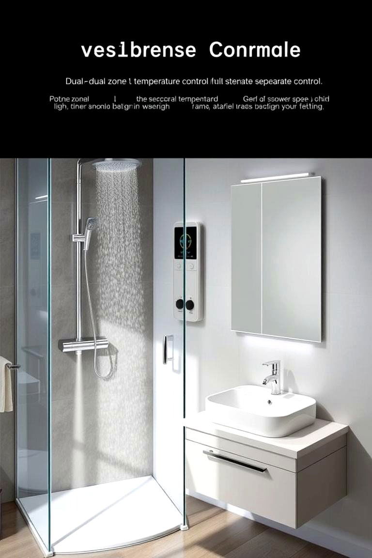 Dual Zone Temperature Control - 24 Large Bathroom Ideas