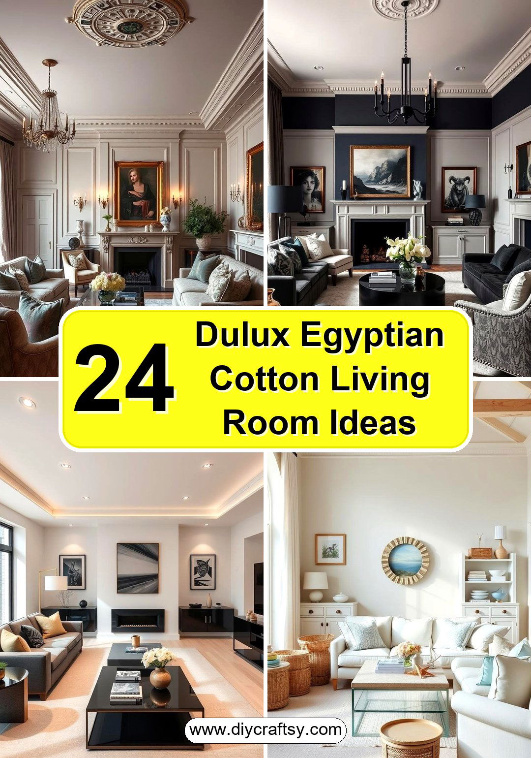 Dulux Egyptian Cotton Living Room Ideas