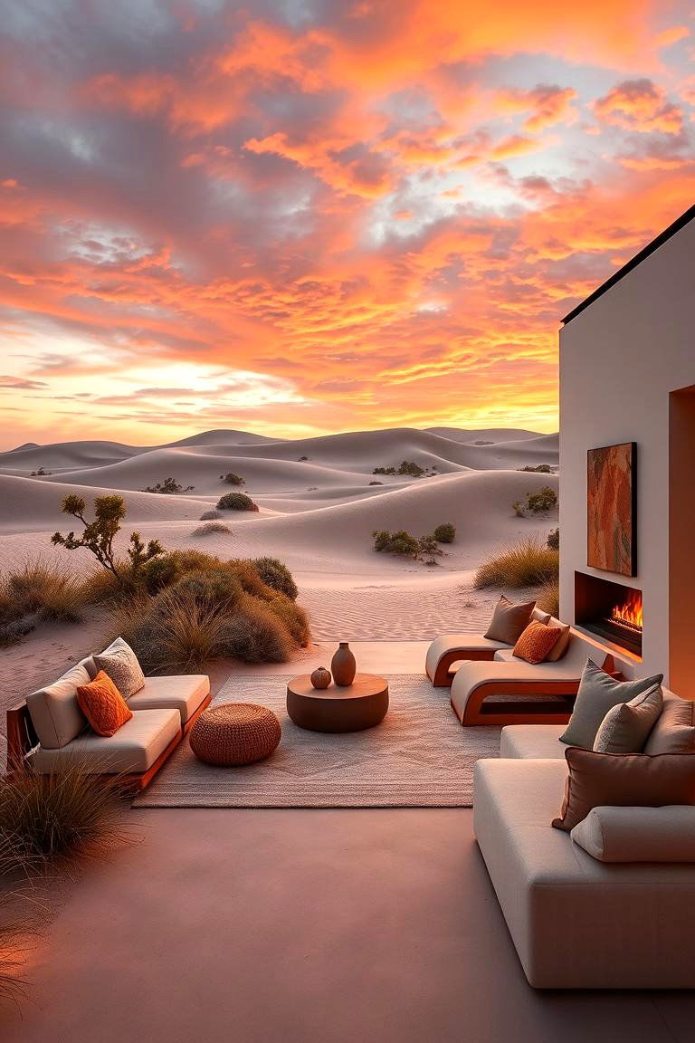 Dune Inspired Modern Retreat - 24 Desert Themed Room Ideas