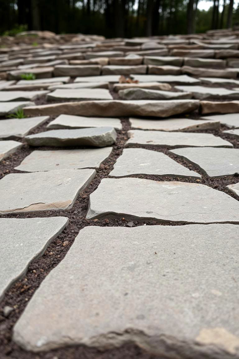 Durability and Long Lasting Strength - 24 Flagstone Steps