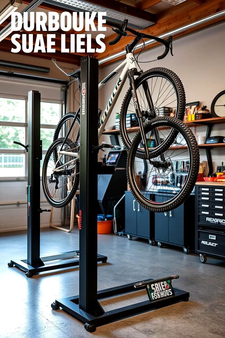 Durable Bike Lifts - 24 Motorcycle Garage Ideas