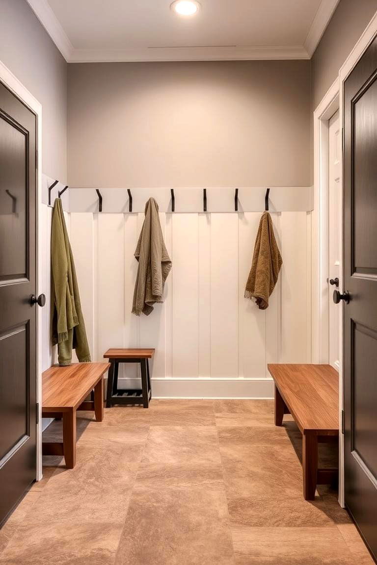 Durable Flooring Options - 24 Small Mudroom Ideas