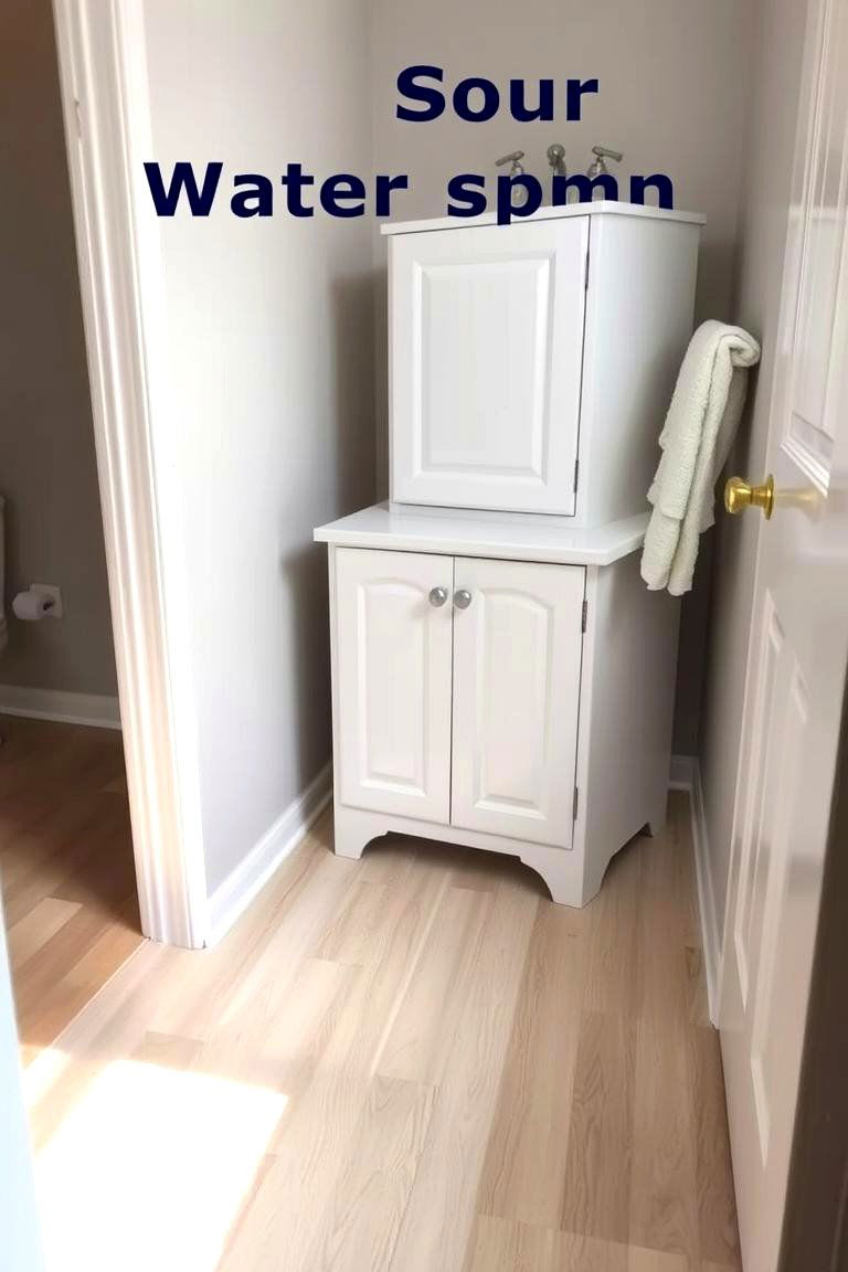Durable Laminate Flooring - 24 Small Bathroom Flooring Ideas