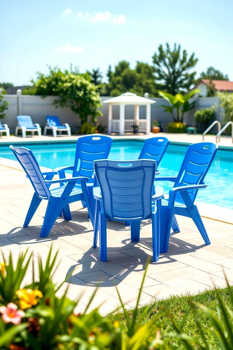 Durable Pool Deck Chairs - 24 Pool Furniture Ideas