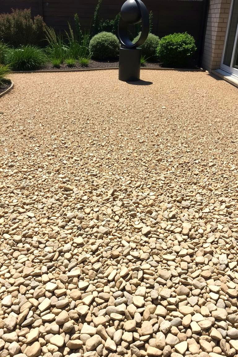 Durable Resin Bound Gravel - 24 Patio Flooring Ideas
