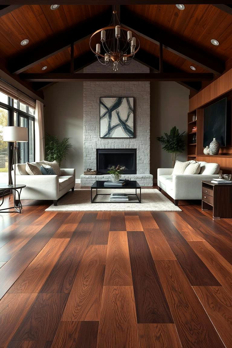 Durable Walnut - 24 Wood Floor Colors