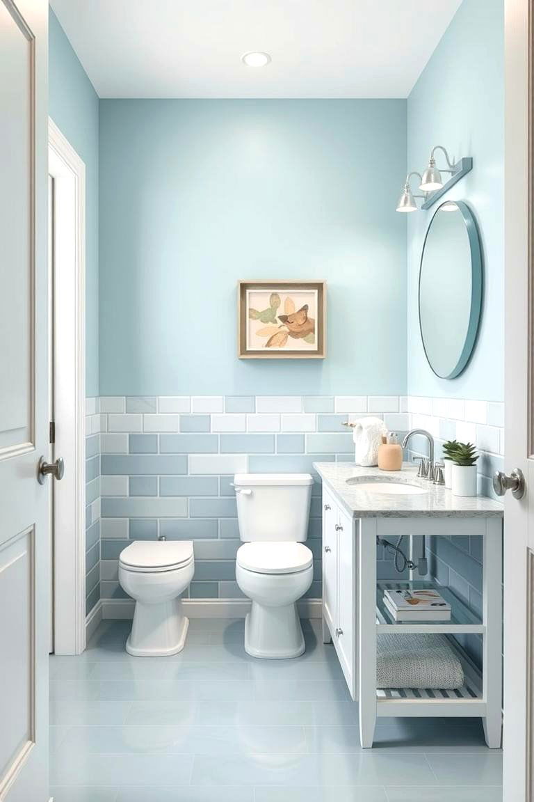 Durable and Easy to Clean Surfaces - 24 Kids Bathroom Ideas