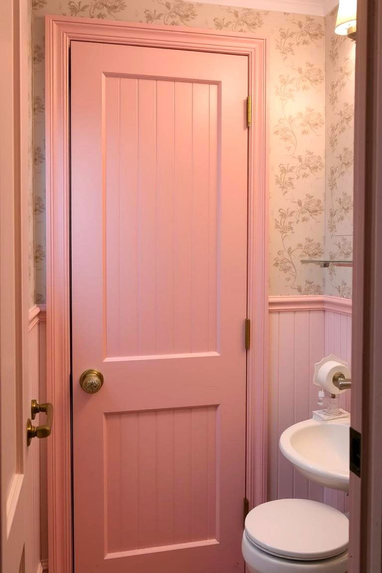 Dusty Rose - 24 Interior Door Color Ideas