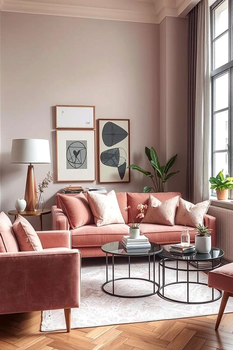 Dusty Rose Accent Furniture - 24 Dusty Rose Bedroom Ideas