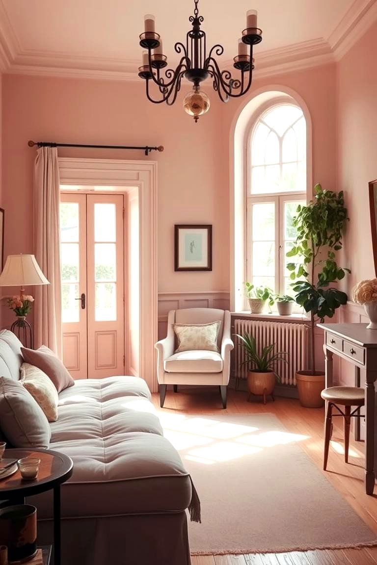 Dusty Rose Elegance - 24 Monochromatic Color Schemes for Rooms