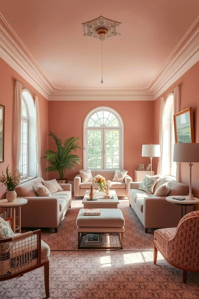Dusty Rose and Pastel Combinations - 24 Dusty Rose Bedroom Ideas