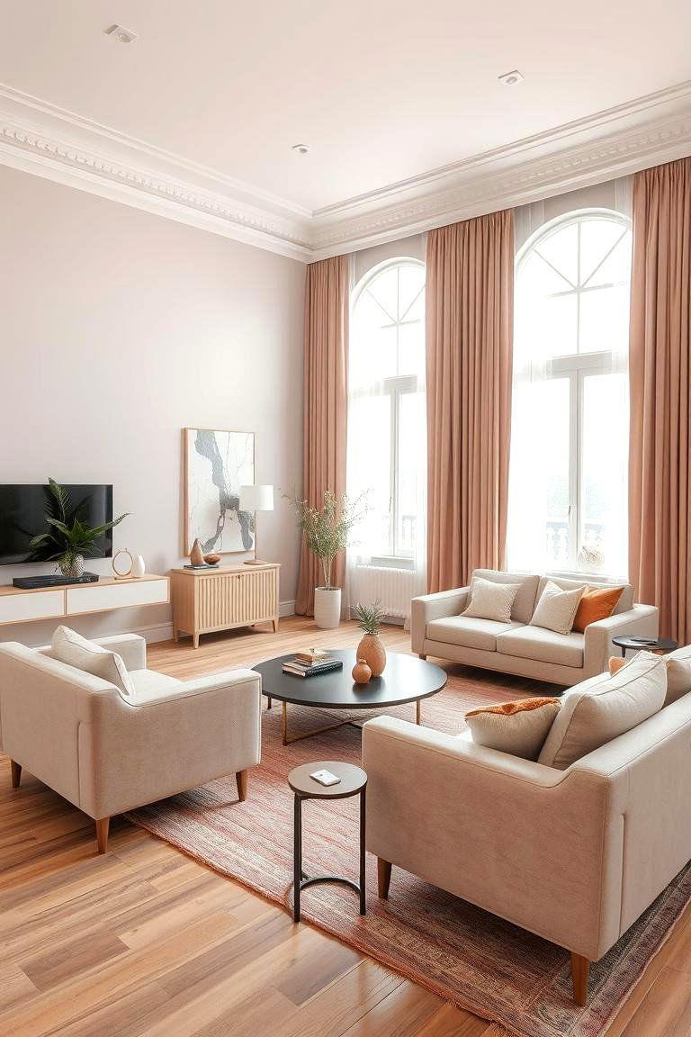 Dusty Rose with Soft Neutrals - 24 Dusty Rose Bedroom Ideas