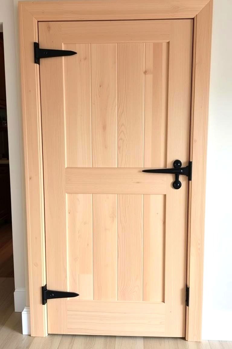 Dutch Door in White Oak for Versatility - 24 White Oak Front Door Ideas