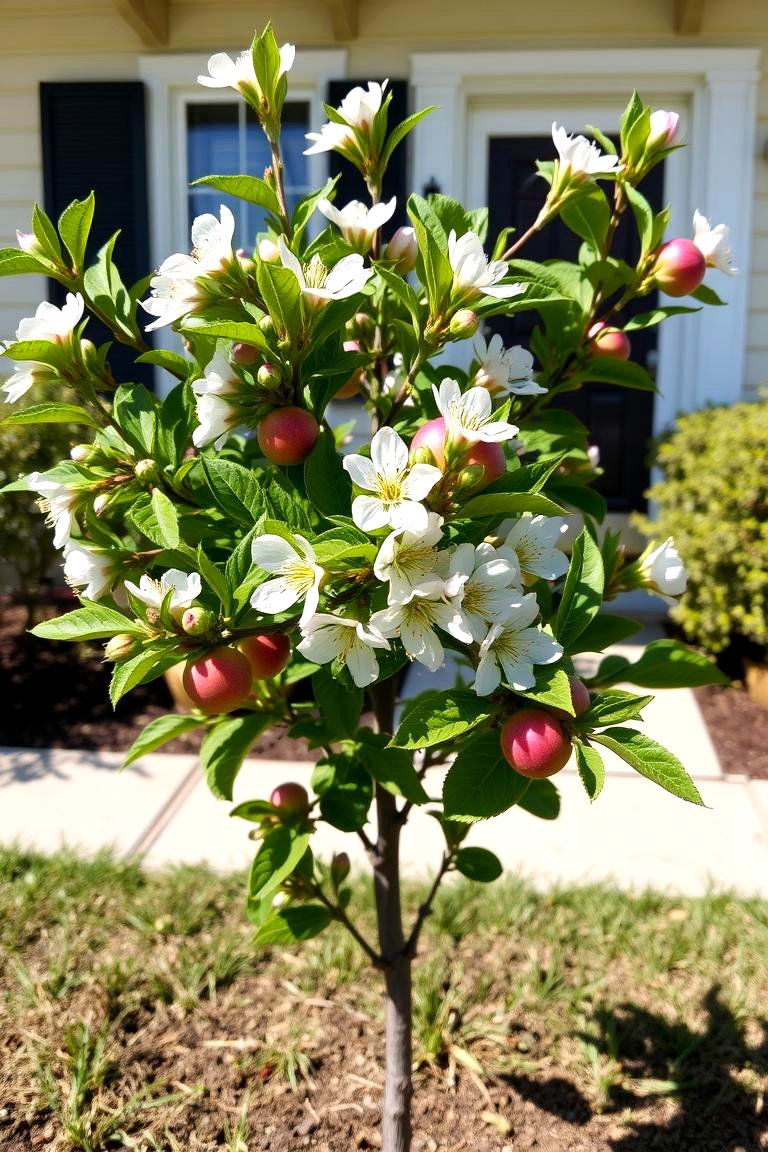 Dwarf Fruit Tree Apple - 24 Small Trees for Front Yard