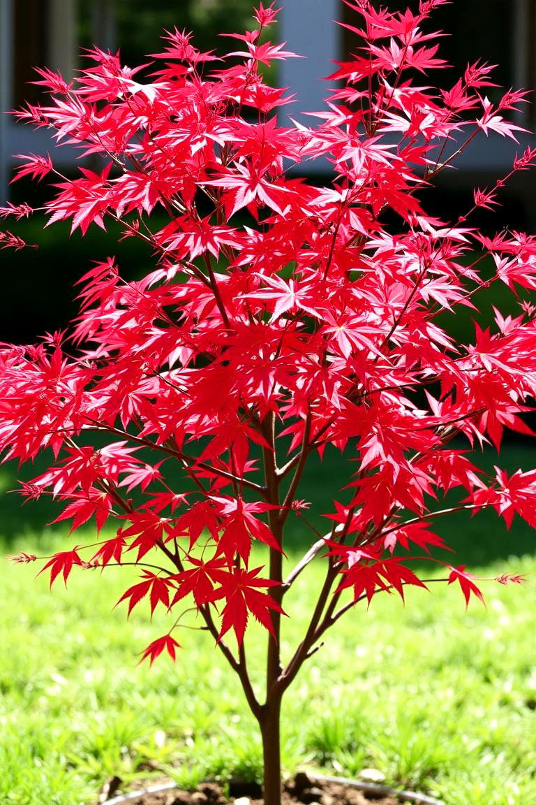 Dwarf Japanese Maple - 24 Small Trees for Front Yard