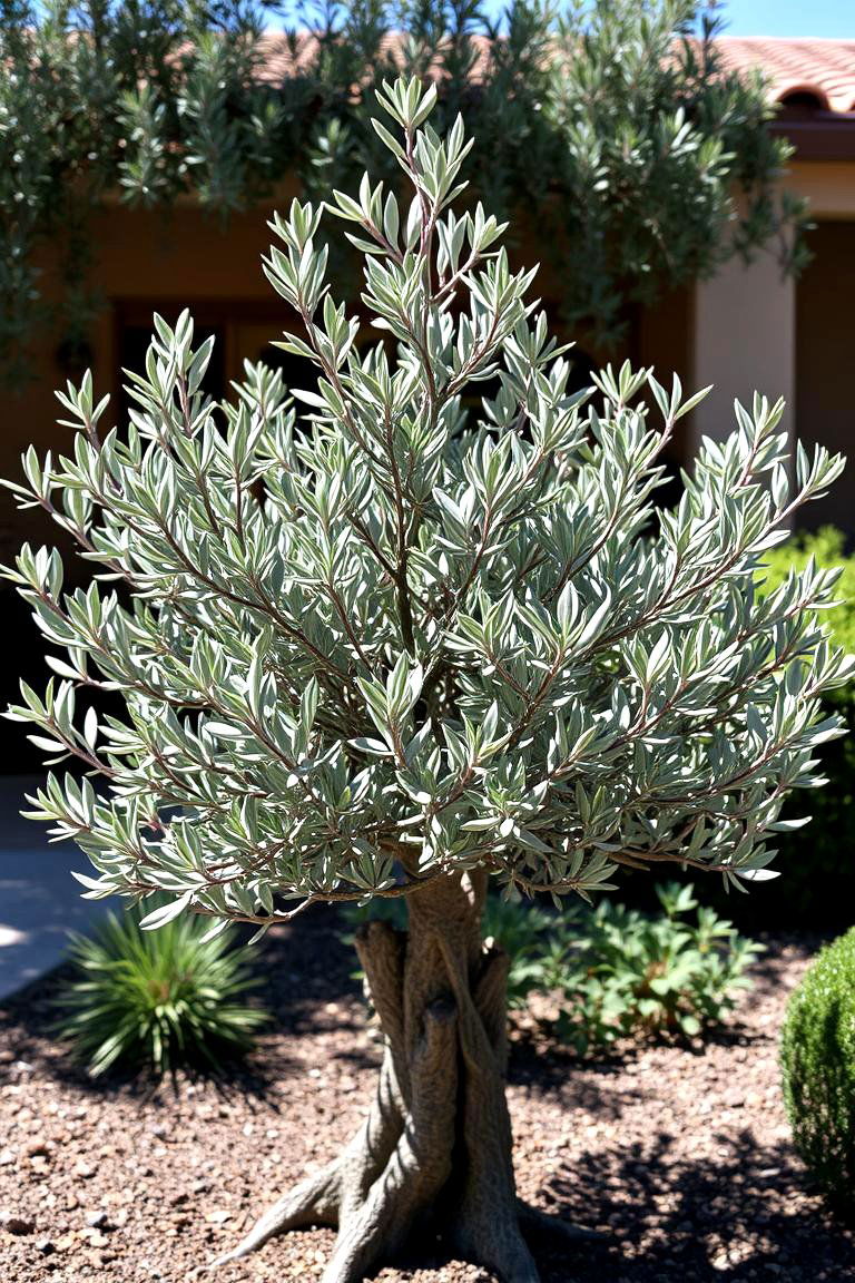 Dwarf Olive Tree - 24 Small Trees for Front Yard