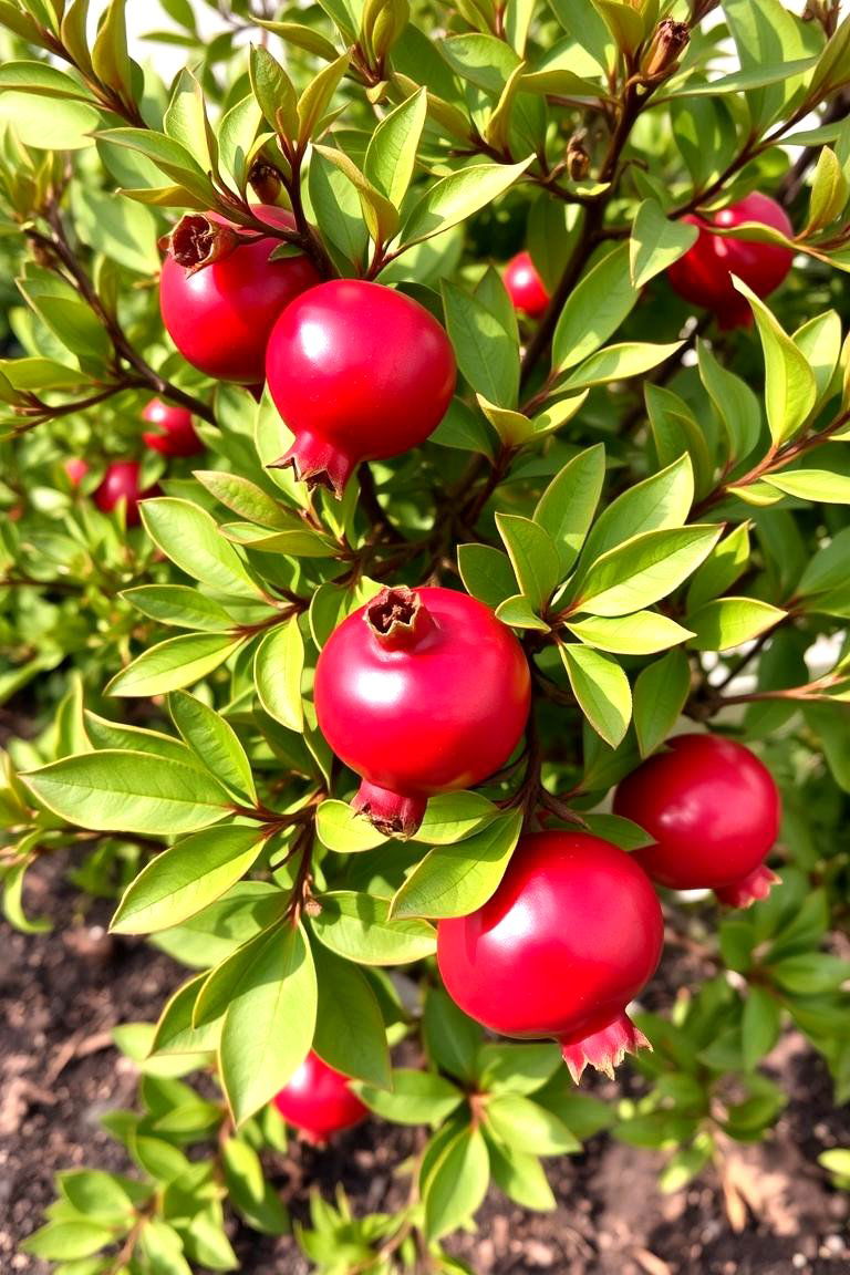 Dwarf Pomegranate - 24 Small Trees for Front Yard