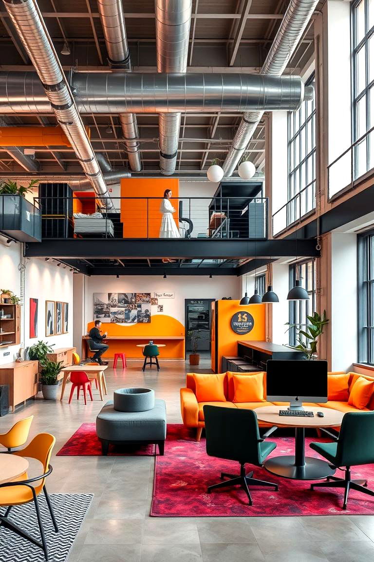 Dynamic Creative Hub Loft Office - 24 Loft Office Ideas
