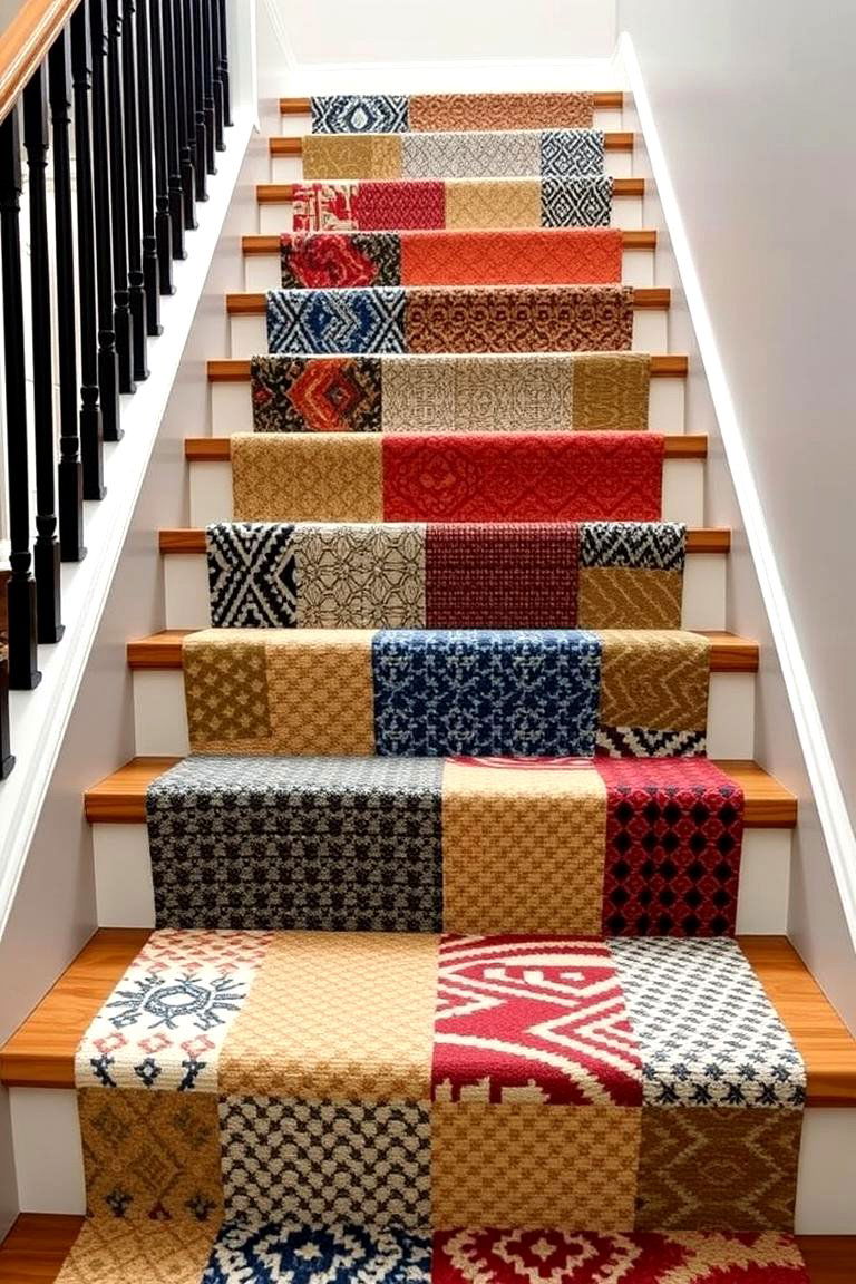 Dynamic Multi Pattern Runner - 24 Stair Runner Ideas