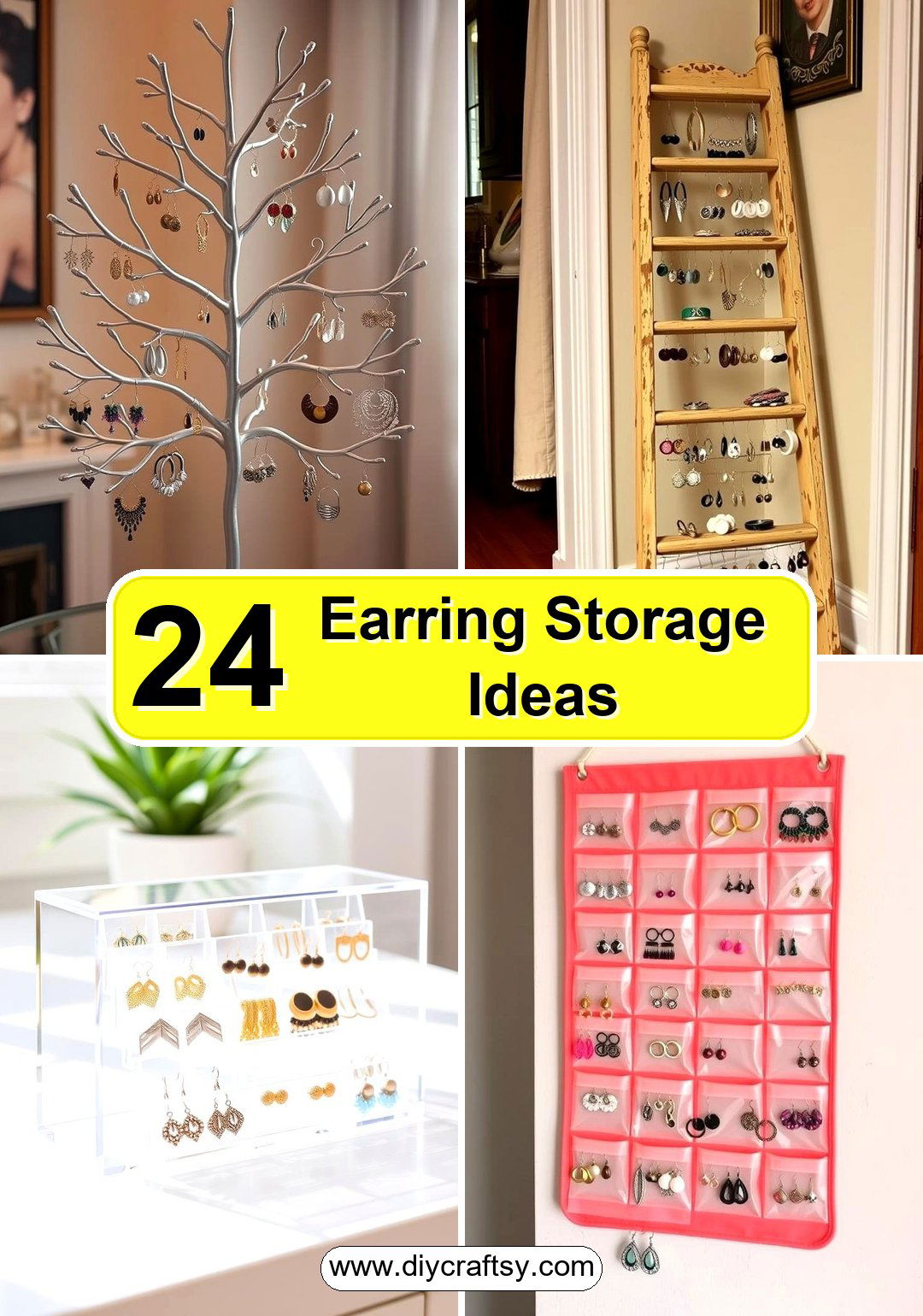 Earring Storage Ideas