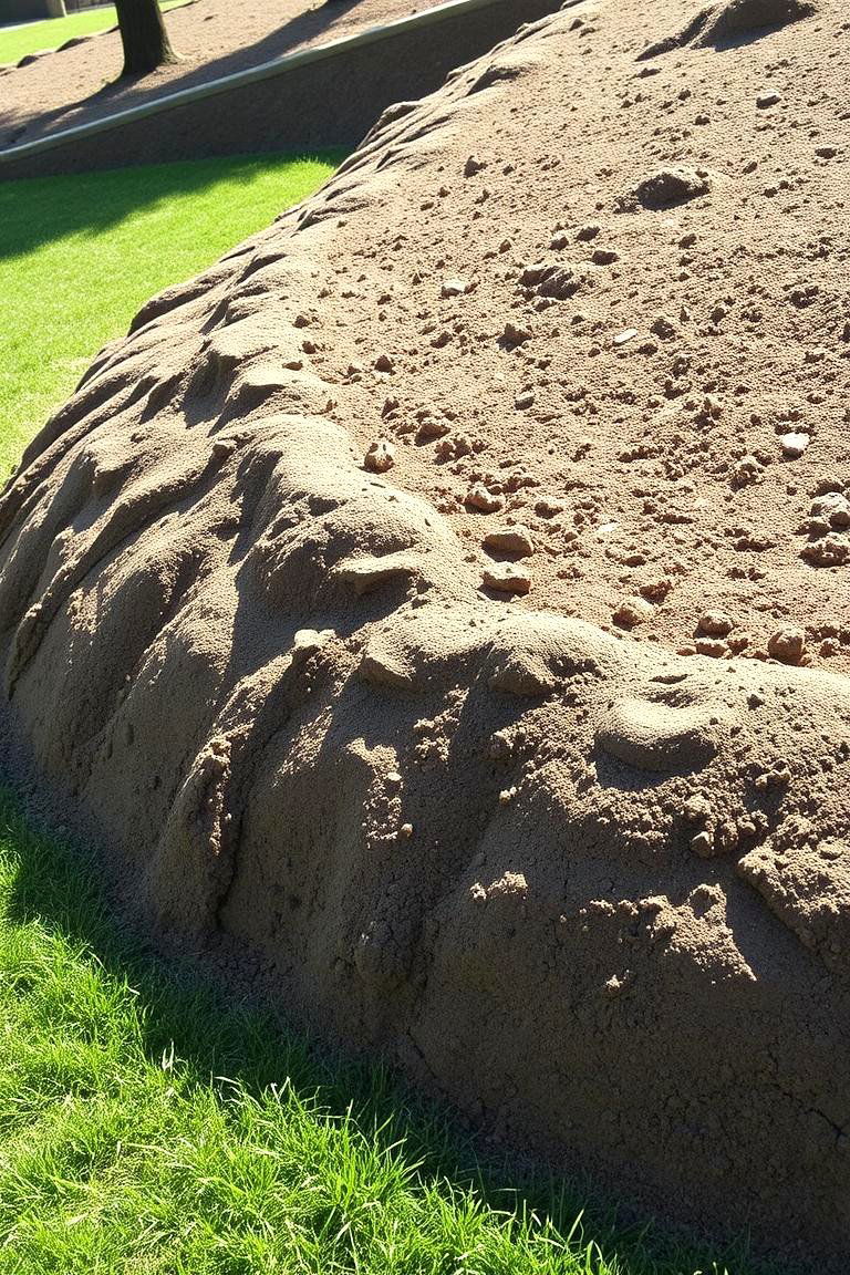 Earth Friendly Berm Construction - 24 Inexpensive Retaining Wall Ideas