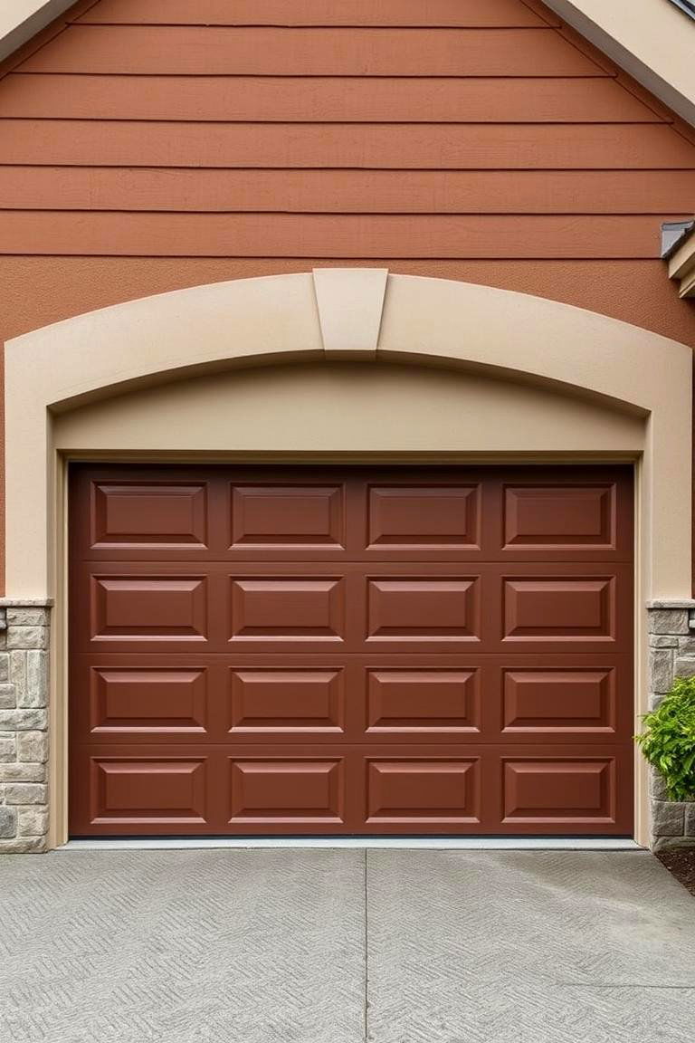 Earth Tone Color Palettes for Timeless Appeal - 24 Green Garage Door Ideas