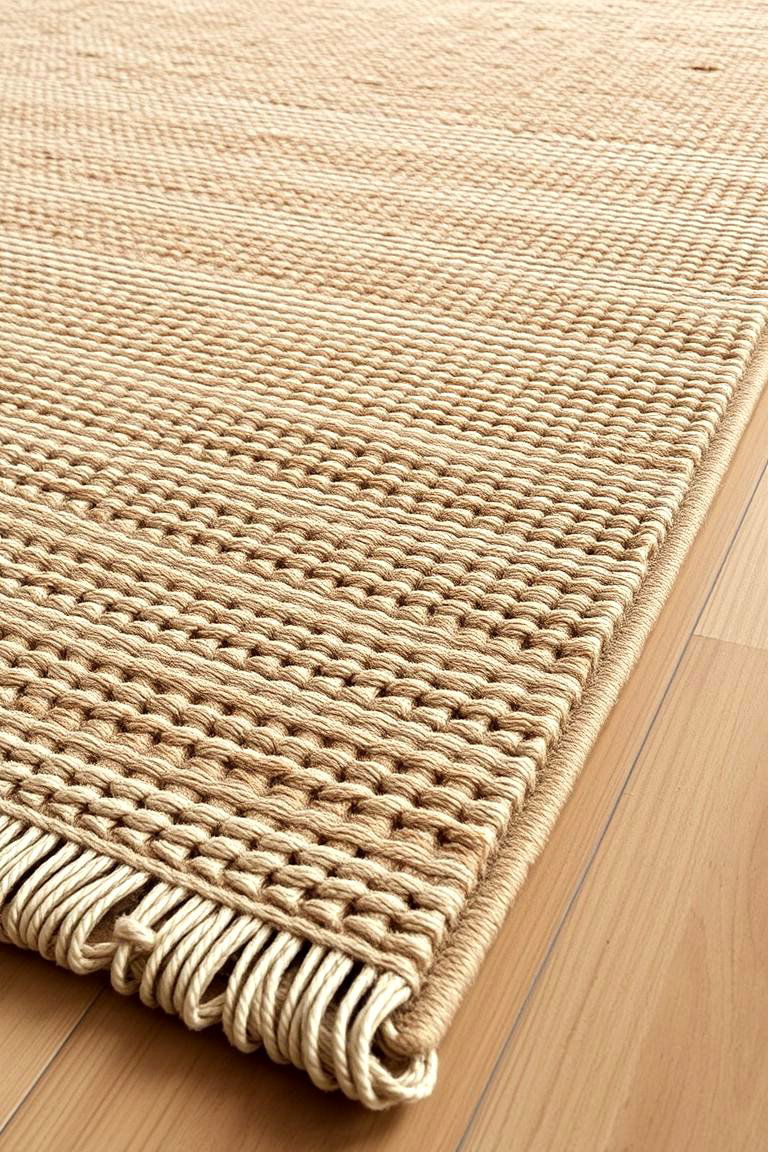 Earth Toned Textured Rugs - 24 Bohemian Desert Decor Ideas