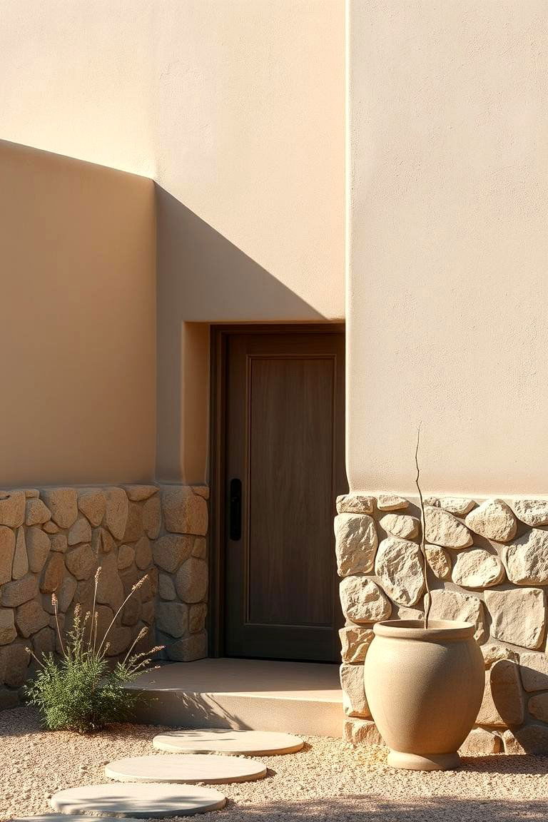 Earthy Greige Harmony - 24 Greige Paint Colors for Exteriors