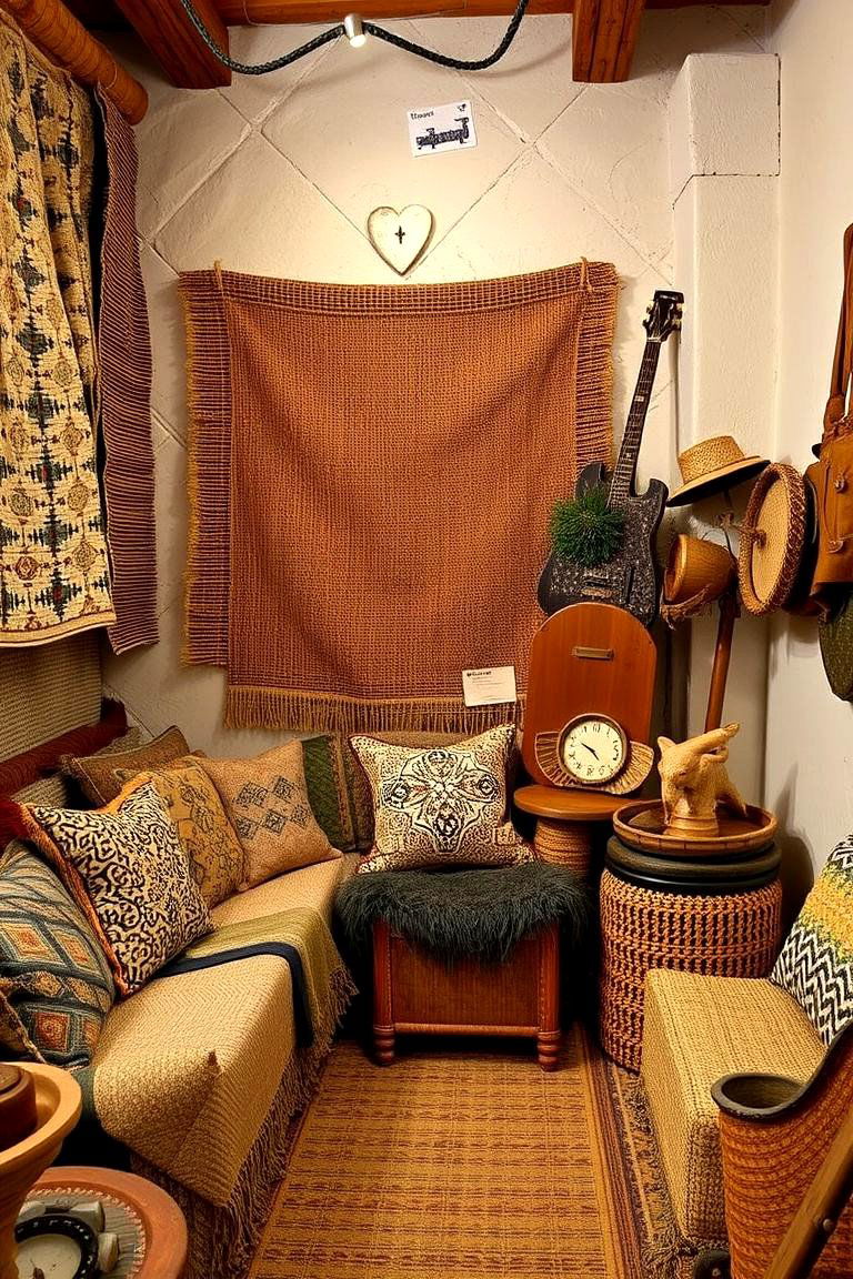 Earthy Textures and Patterns - 24 Hunting Bedroom Ideas