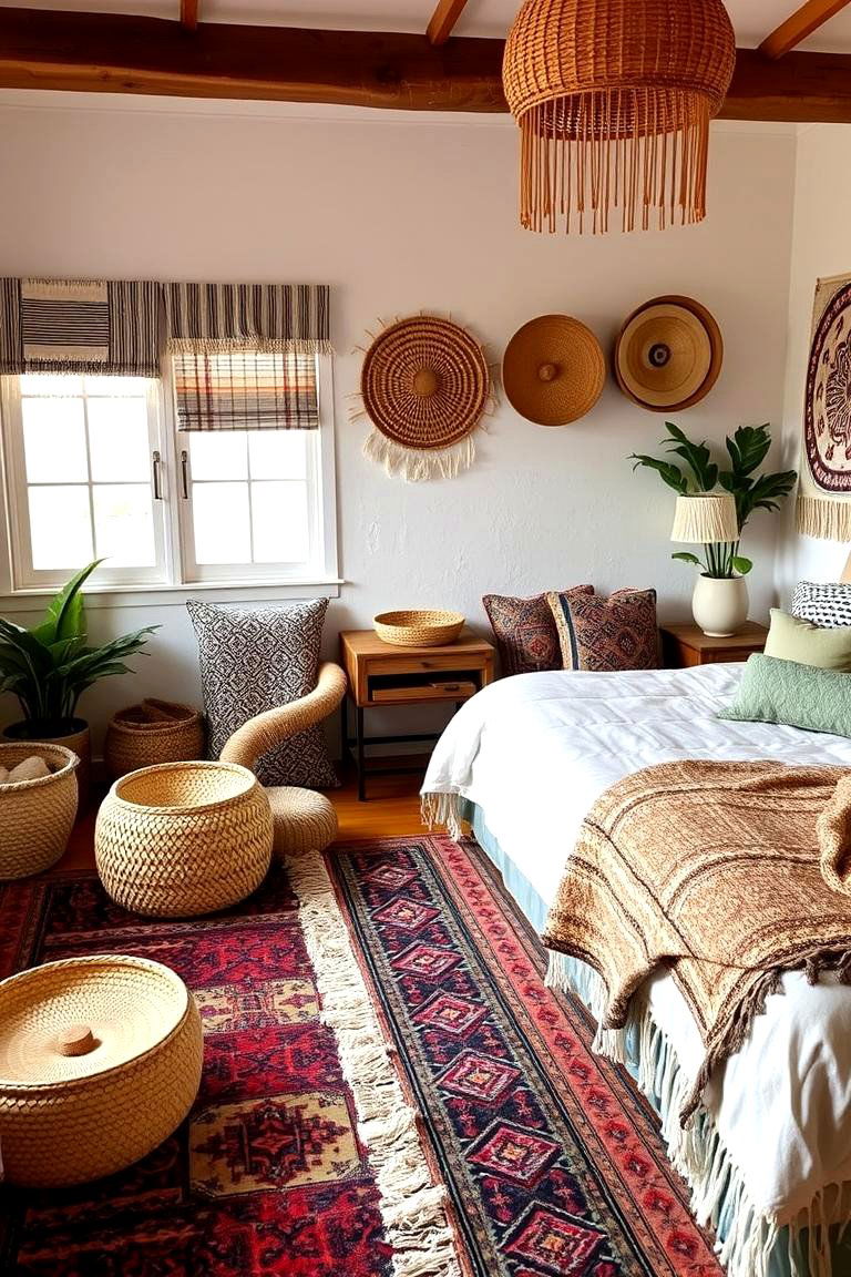 Eclectic Bohemian Touches - 24 60s Bedroom Ideas